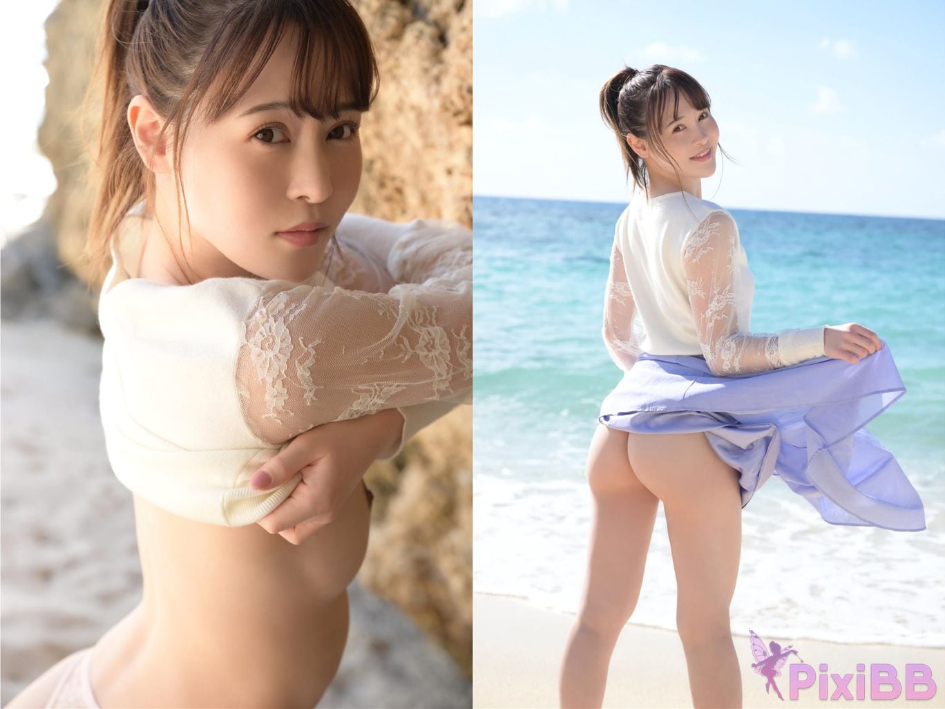 Japanese Idol Uno Yukari Esayaka FRIDAY digital photo book Riding the sea breeze Vol.2 All unreleased 100 Cut super complete version PixiBB.COM 040