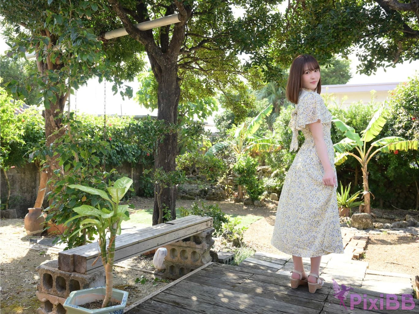 Japanese Idol Uno Yukari Esayaka FRIDAY digital photo book Riding the sea breeze Vol.1 PixiBB.COM 012