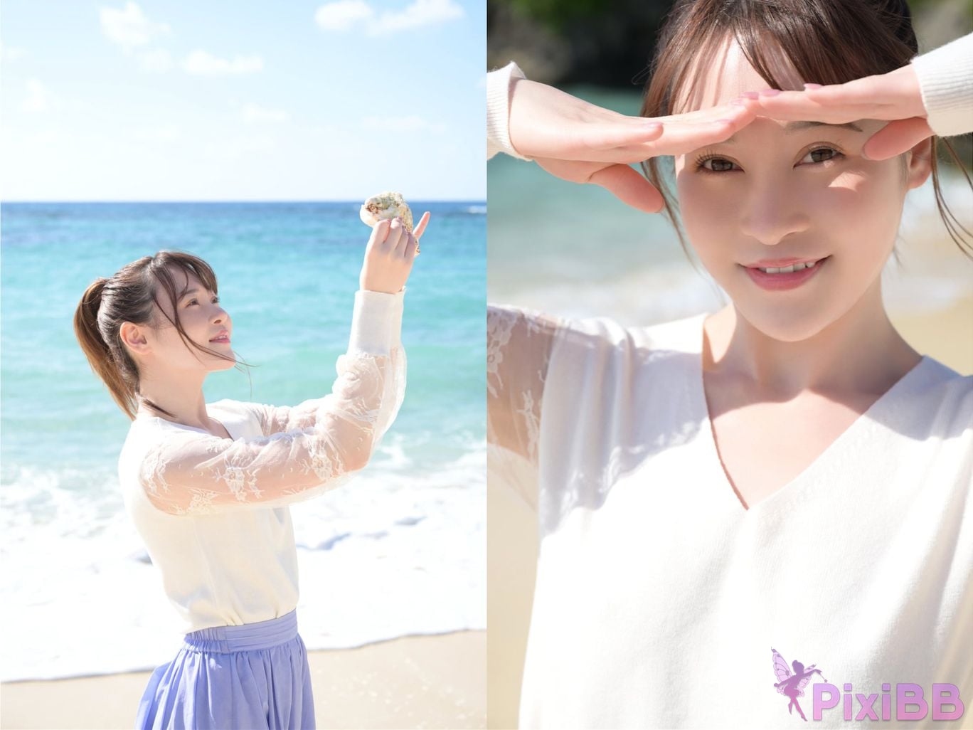 Japanese Idol Uno Yukari Esayaka FRIDAY digital photo book Riding the sea breeze Vol.1 PixiBB.COM 030