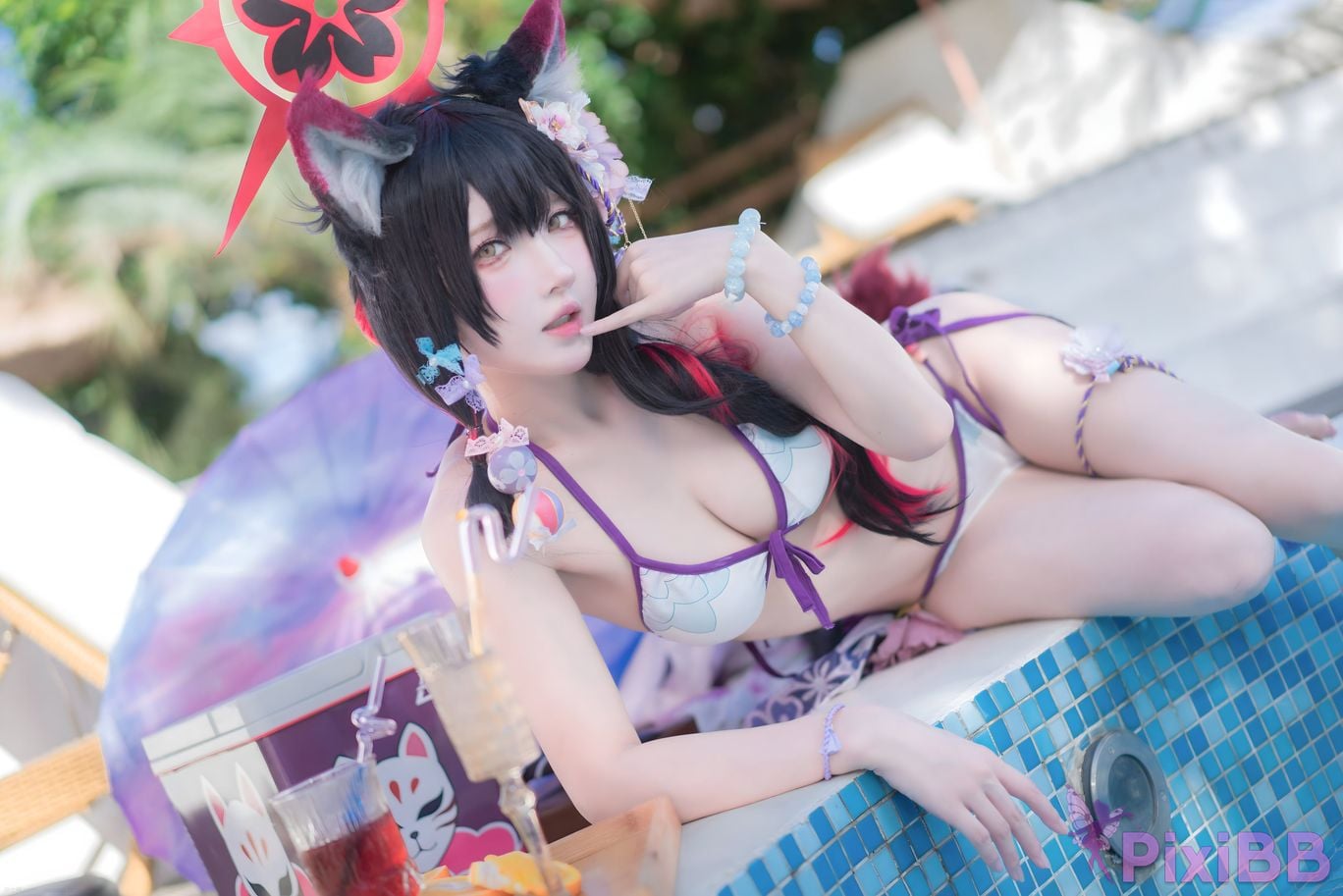 Cosplay Abao is also a rabbit girl Blue Archives Husaka Wakamaki PixiBB.COM 014