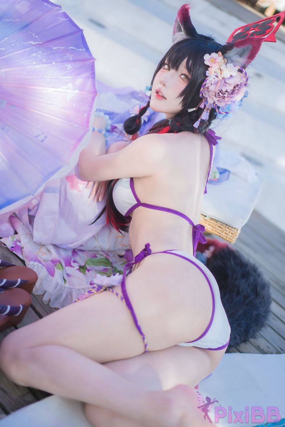 Cosplay Abao is also a rabbit girl Blue Archives Husaka Wakamaki PixiBB.COM 016