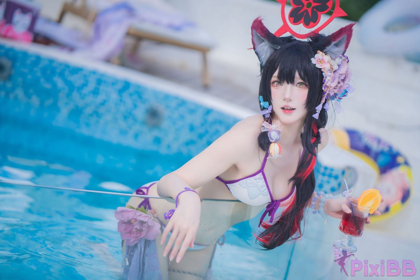 Cosplay Abao is also a rabbit girl Blue Archives Husaka Wakamaki PixiBB.COM 018