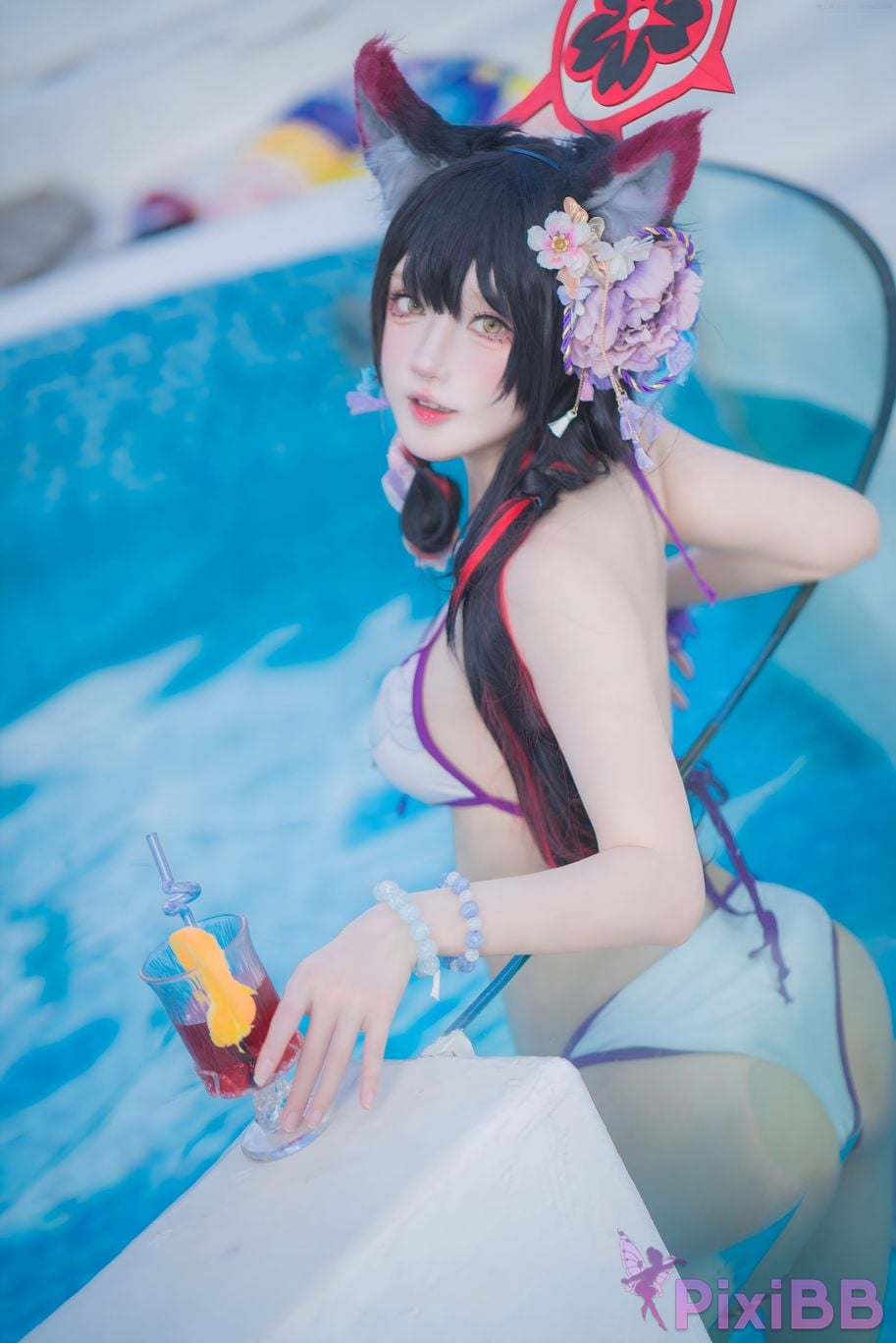Cosplay Abao is also a rabbit girl Blue Archives Husaka Wakamaki PixiBB.COM 019