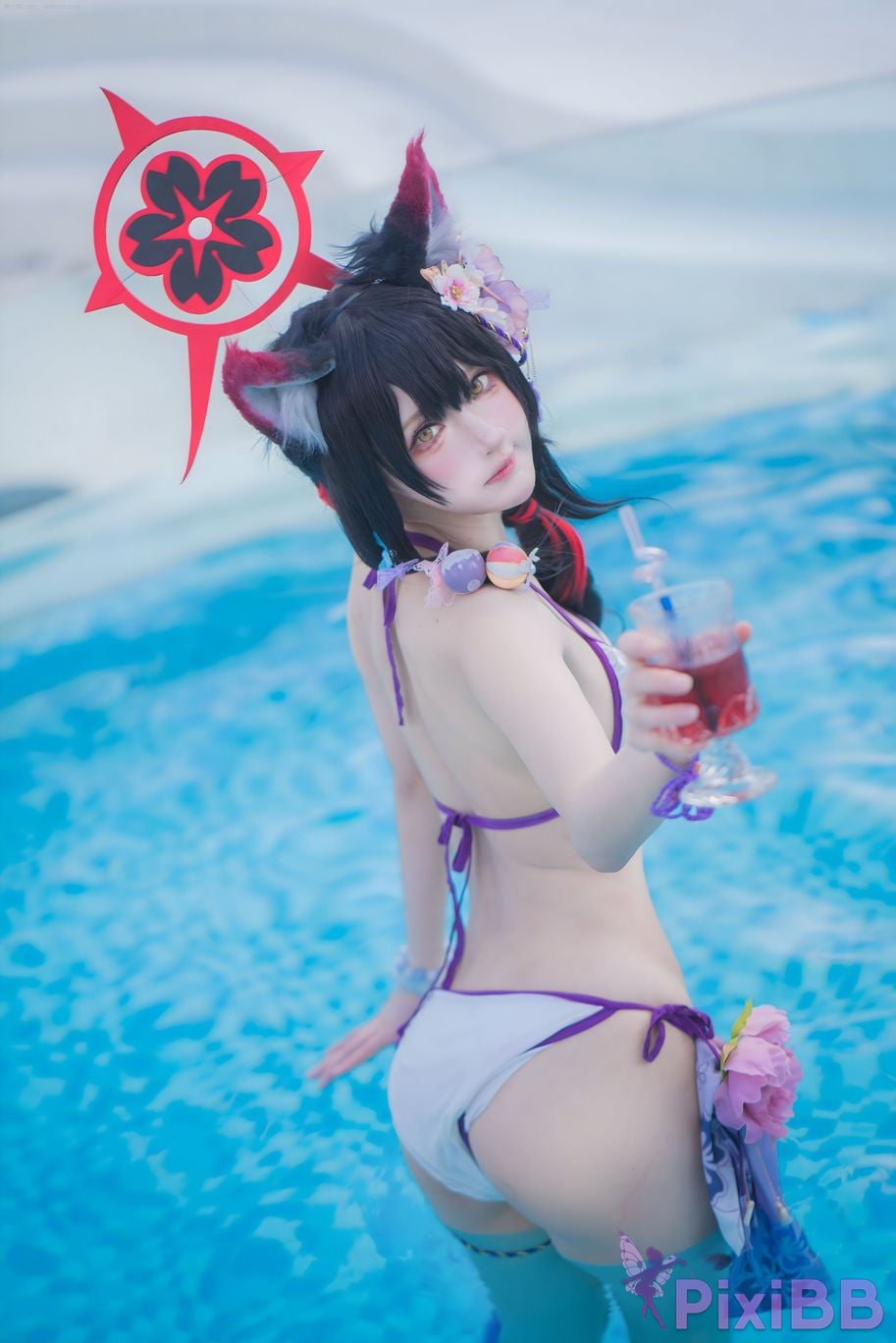 Cosplay Abao is also a rabbit girl Blue Archives Husaka Wakamaki PixiBB.COM 020