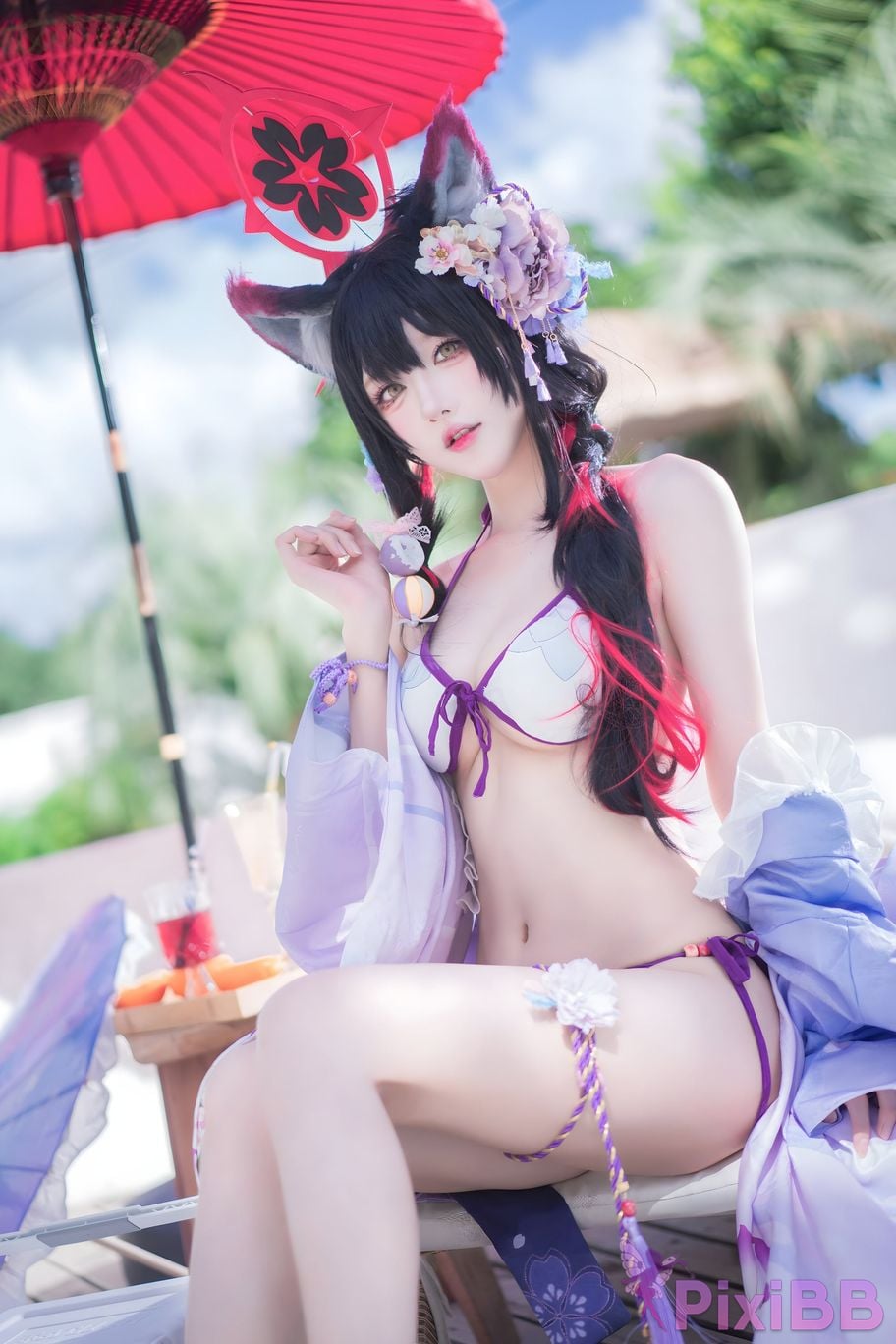 Cosplay Abao is also a rabbit girl Blue Archives Husaka Wakamaki PixiBB.COM 023