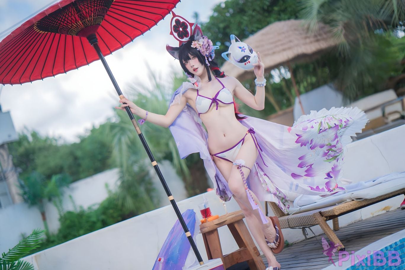 Cosplay Abao is also a rabbit girl Blue Archives Husaka Wakamaki PixiBB.COM 026