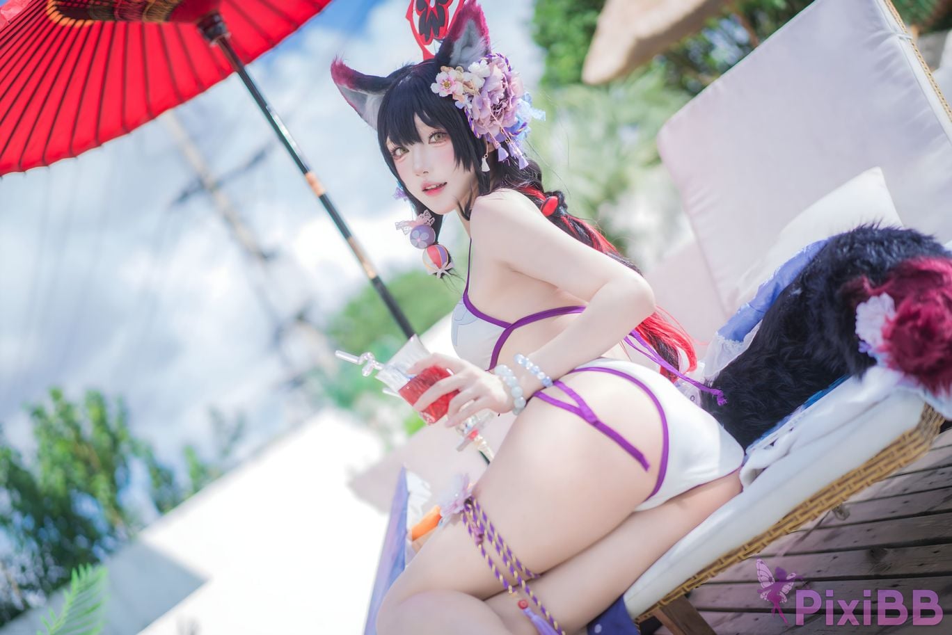 Cosplay Abao is also a rabbit girl Blue Archives Husaka Wakamaki PixiBB.COM 030