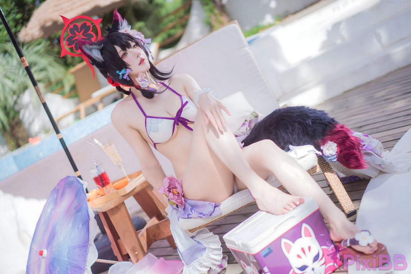 Cosplay Abao is also a rabbit girl Blue Archives Husaka Wakamaki PixiBB.COM 032