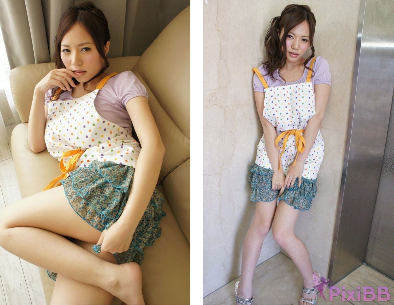 Japanese Idol Ruri Saijo Big tits wifes temptation A lewd wife cheats on her husband while he is away... Intense gravure photo book PixiBB.COM 002