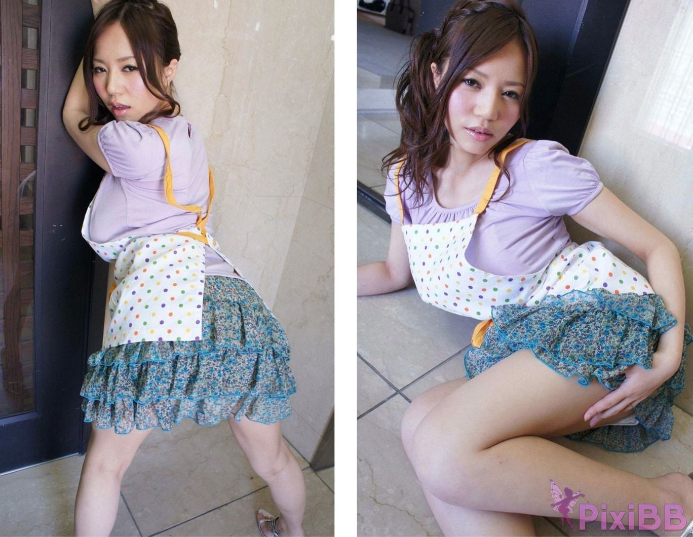 Japanese Idol Ruri Saijo Big tits wifes temptation A lewd wife cheats on her husband while he is away... Intense gravure photo book PixiBB.COM 011