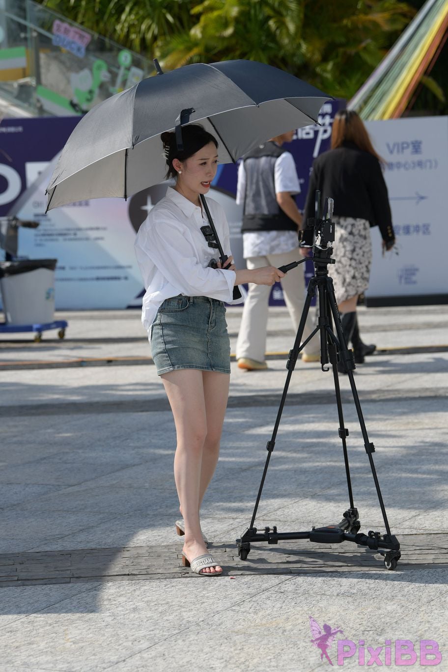Featured Street Photography Works No.5467 shirt denim skirt PixiBB.COM 062