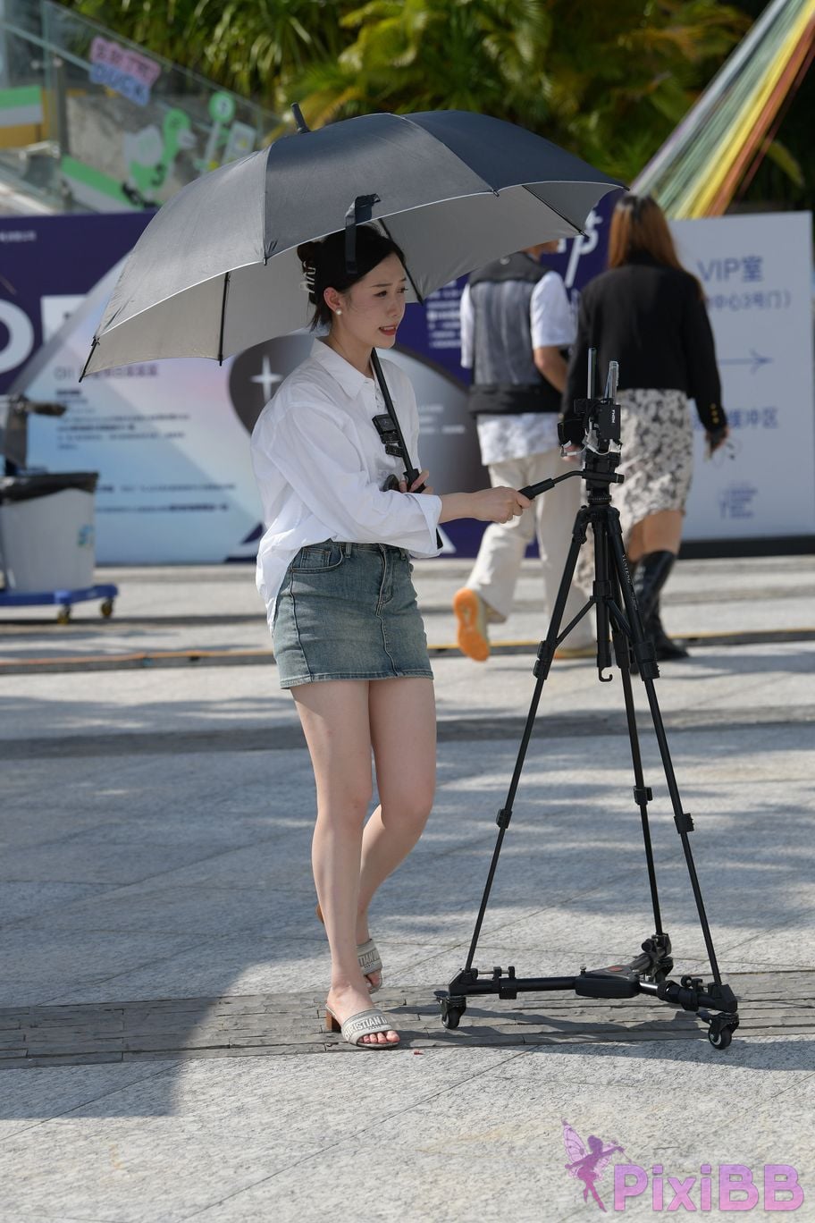 Featured Street Photography Works No.5467 shirt denim skirt PixiBB.COM 063