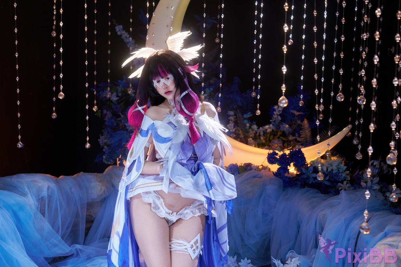 Cosplayer Axun kaOri Genshin Colombia Hippo Selenia PixiBB.COM 007