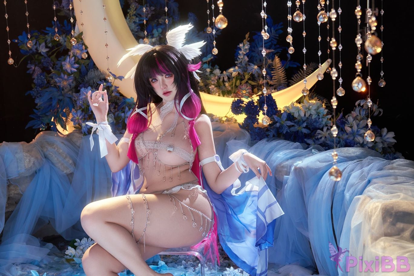 Cosplayer Axun kaOri Genshin Colombia Hippo Selenia PixiBB.COM 047