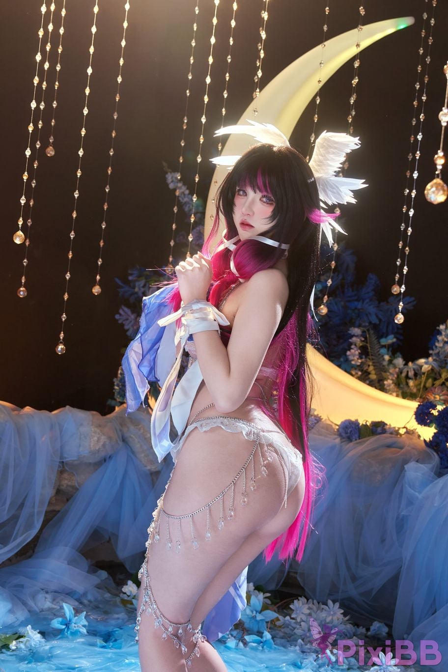 Cosplayer Axun kaOri Genshin Colombia Hippo Selenia PixiBB.COM 053