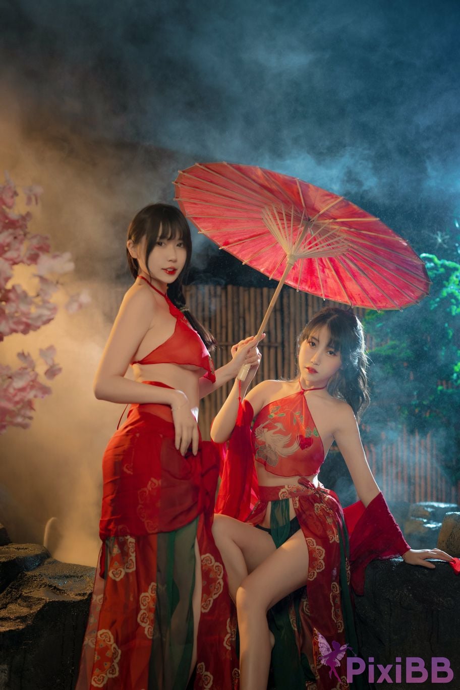 Coser Tina Hen yao nie ya and Bu dai mao PixiBB.COM 001