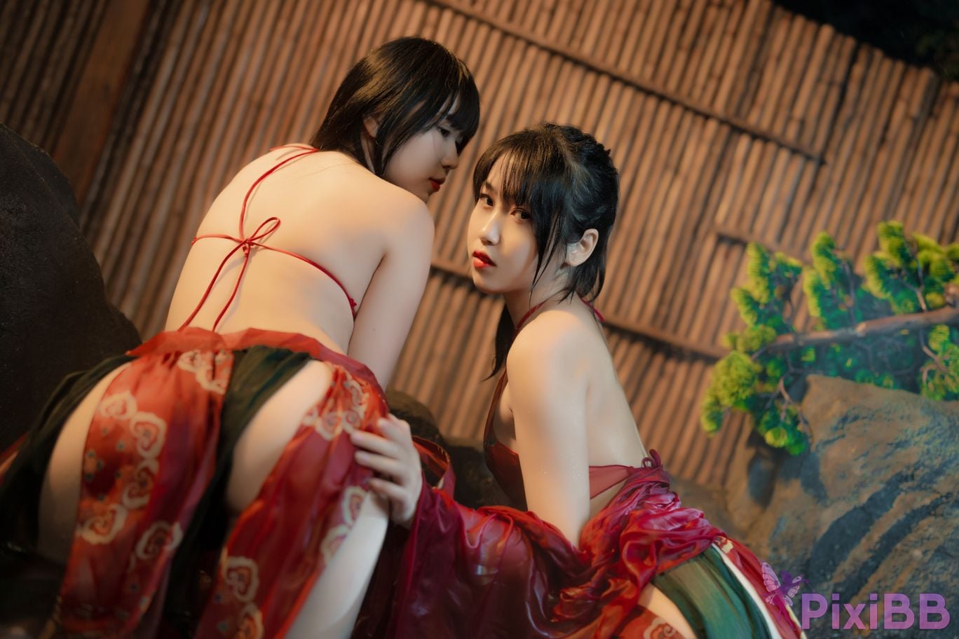 Coser Tina Hen yao nie ya and Bu dai mao PixiBB.COM 005