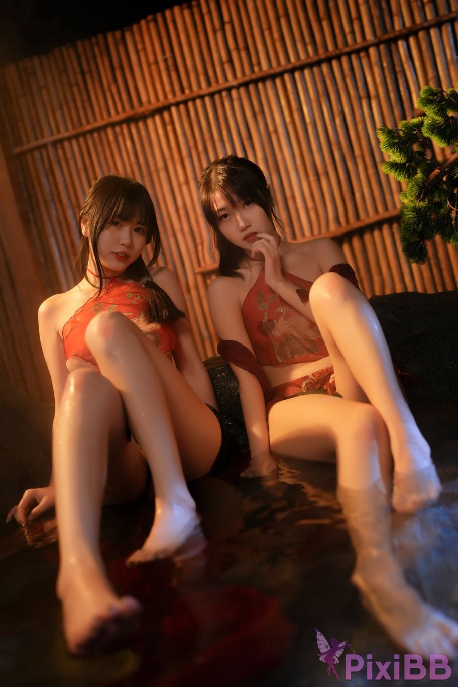 Coser Tina Hen yao nie ya and Bu dai mao PixiBB.COM 007