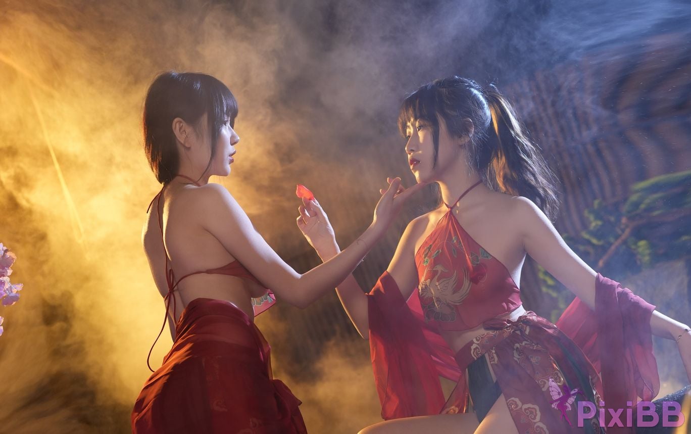 Coser Tina Hen yao nie ya and Bu dai mao PixiBB.COM 009