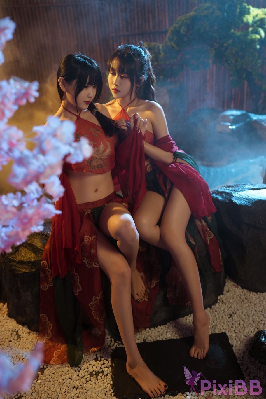 Coser Tina Hen yao nie ya and Bu dai mao PixiBB.COM 010