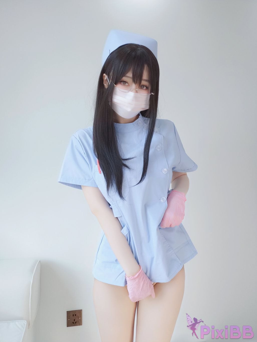 Cosplayer silver 81 selfie Vol.095 blue nurse PixiBB.COM 103