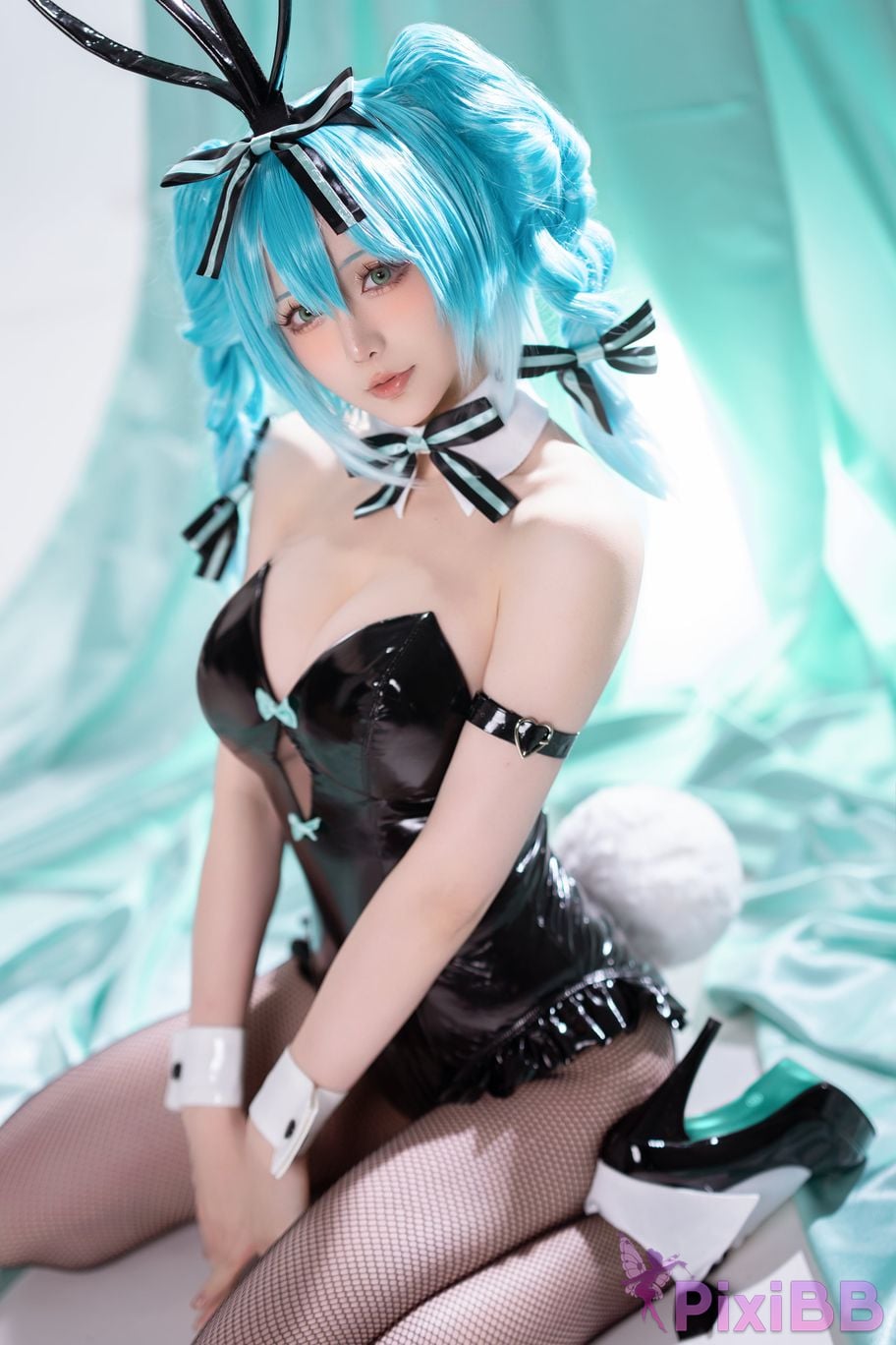 Cosplay Star of Hoshilily Hatsune Miku Bunny Girl PixiBB.COM 021