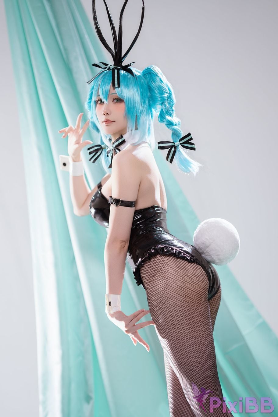 Cosplay Star of Hoshilily Hatsune Miku Bunny Girl PixiBB.COM 023