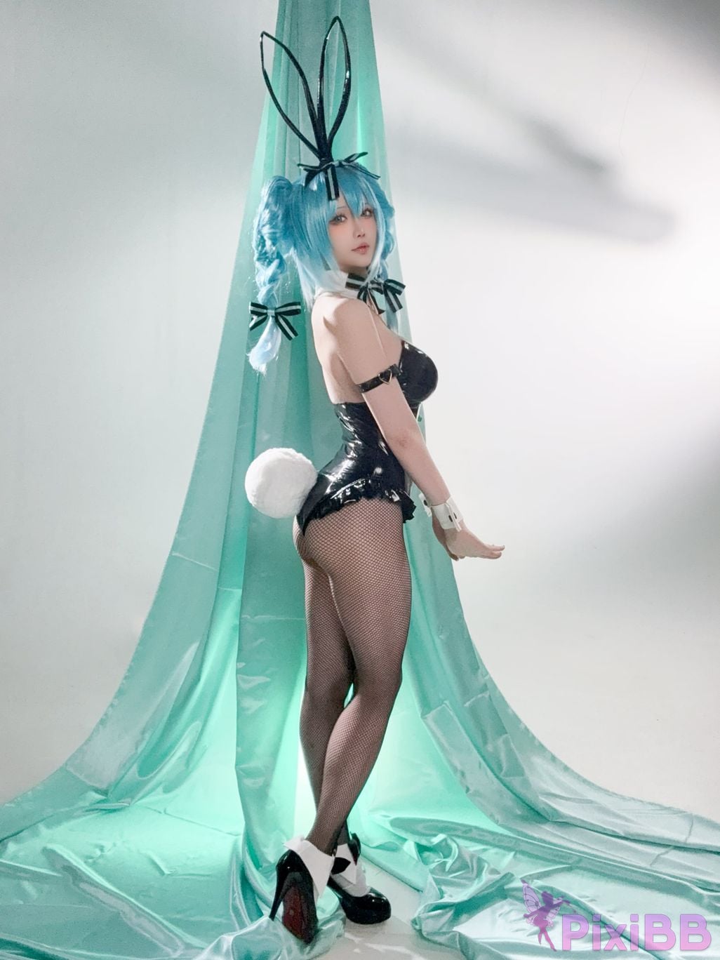 Cosplay Star of Hoshilily Hatsune Miku Bunny Girl PixiBB.COM 029