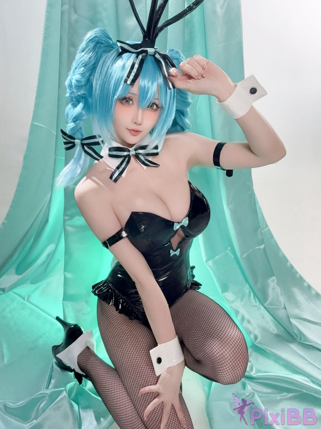Cosplay Star of Hoshilily Hatsune Miku Bunny Girl PixiBB.COM 035