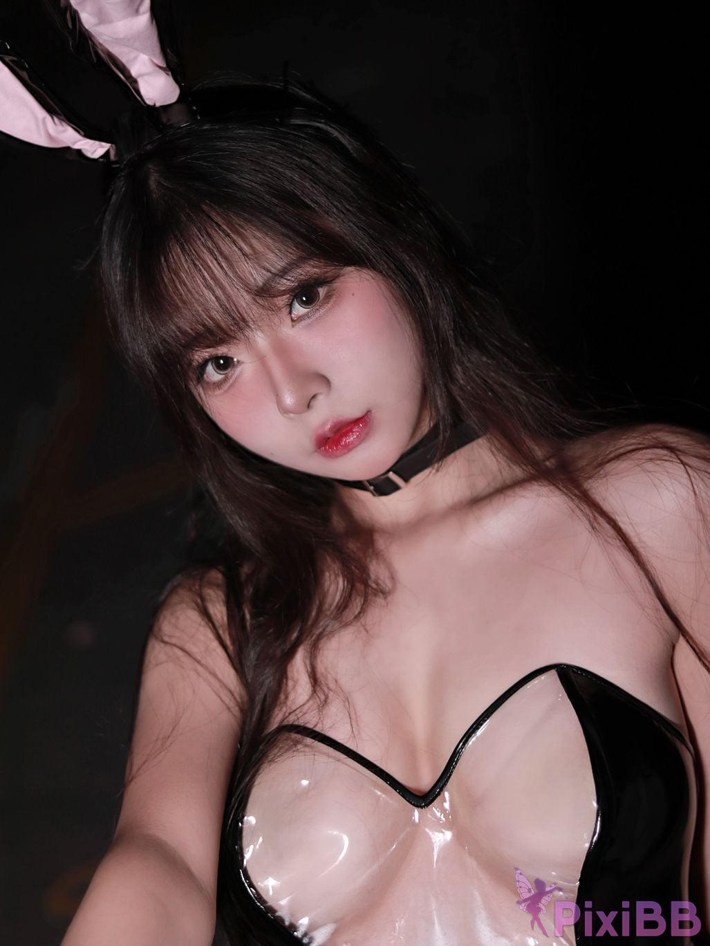 Coser yuuhui Bunny in the Rain PixiBB.COM 017