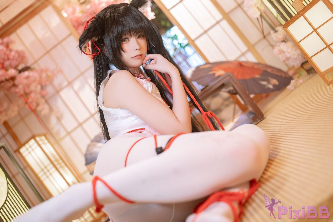 Cosplayer Quan Ran is a little hungry Nagato cheongsam PixiBB.COM 011