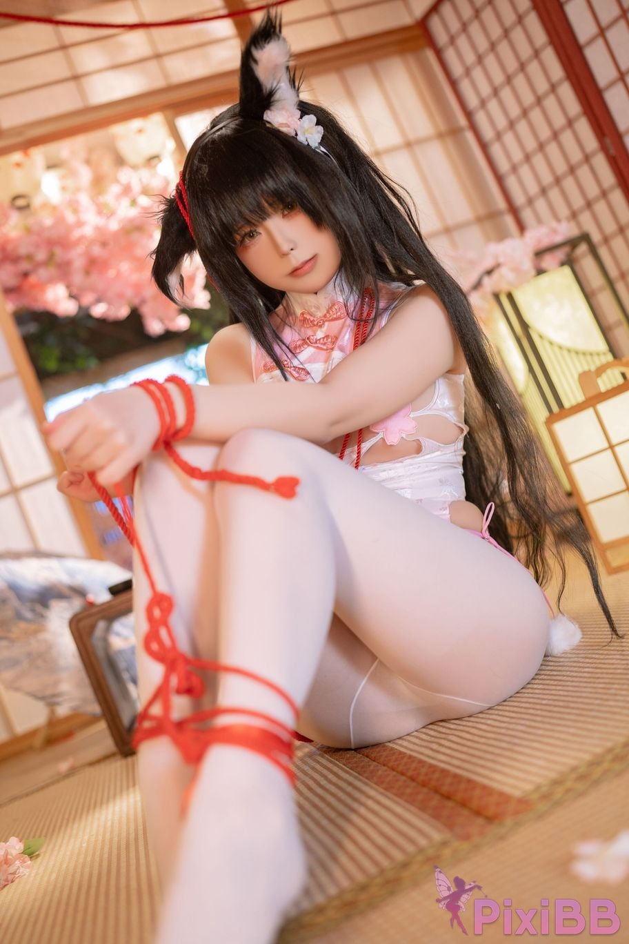 Cosplayer Quan Ran is a little hungry Nagato cheongsam PixiBB.COM 012