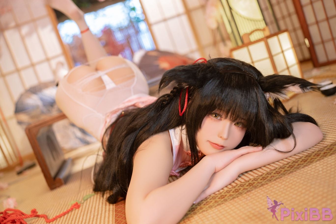 Cosplayer Quan Ran is a little hungry Nagato cheongsam PixiBB.COM 036