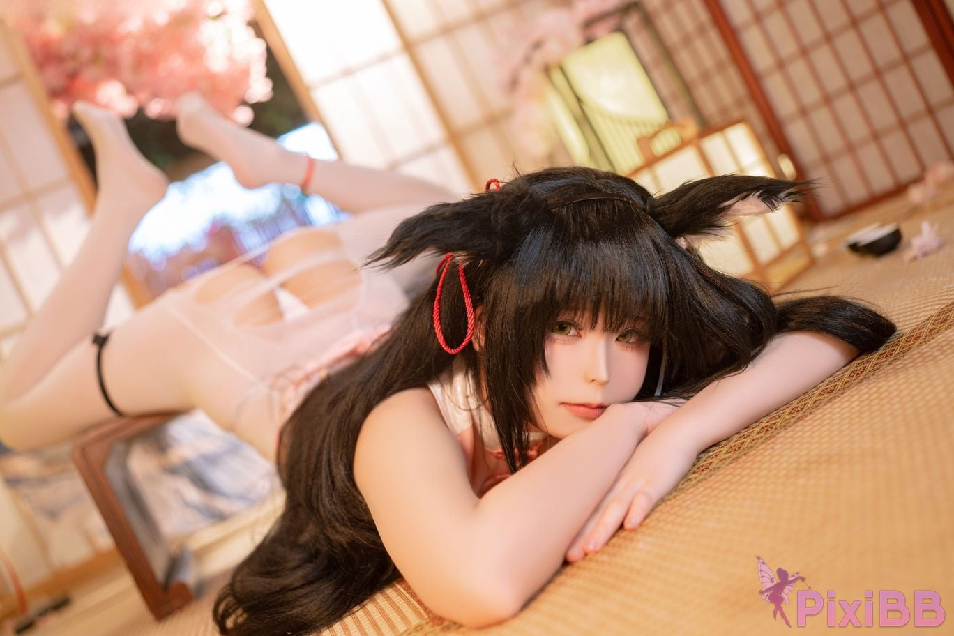 Cosplayer Quan Ran is a little hungry Nagato cheongsam PixiBB.COM 037