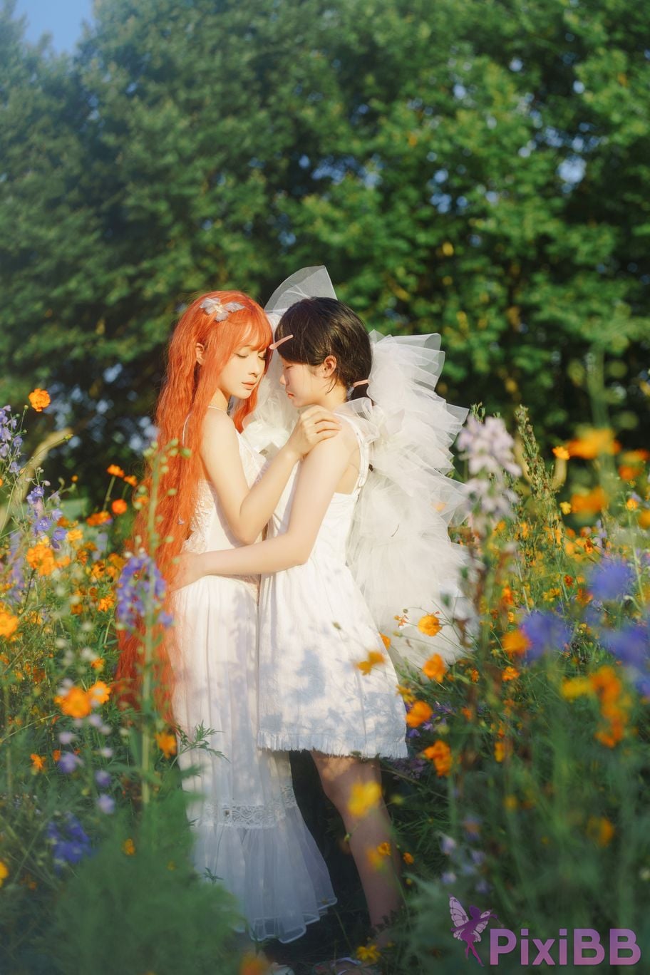 Coser Stupid Momo chunmomo Flower wedding dress PixiBB.COM 029