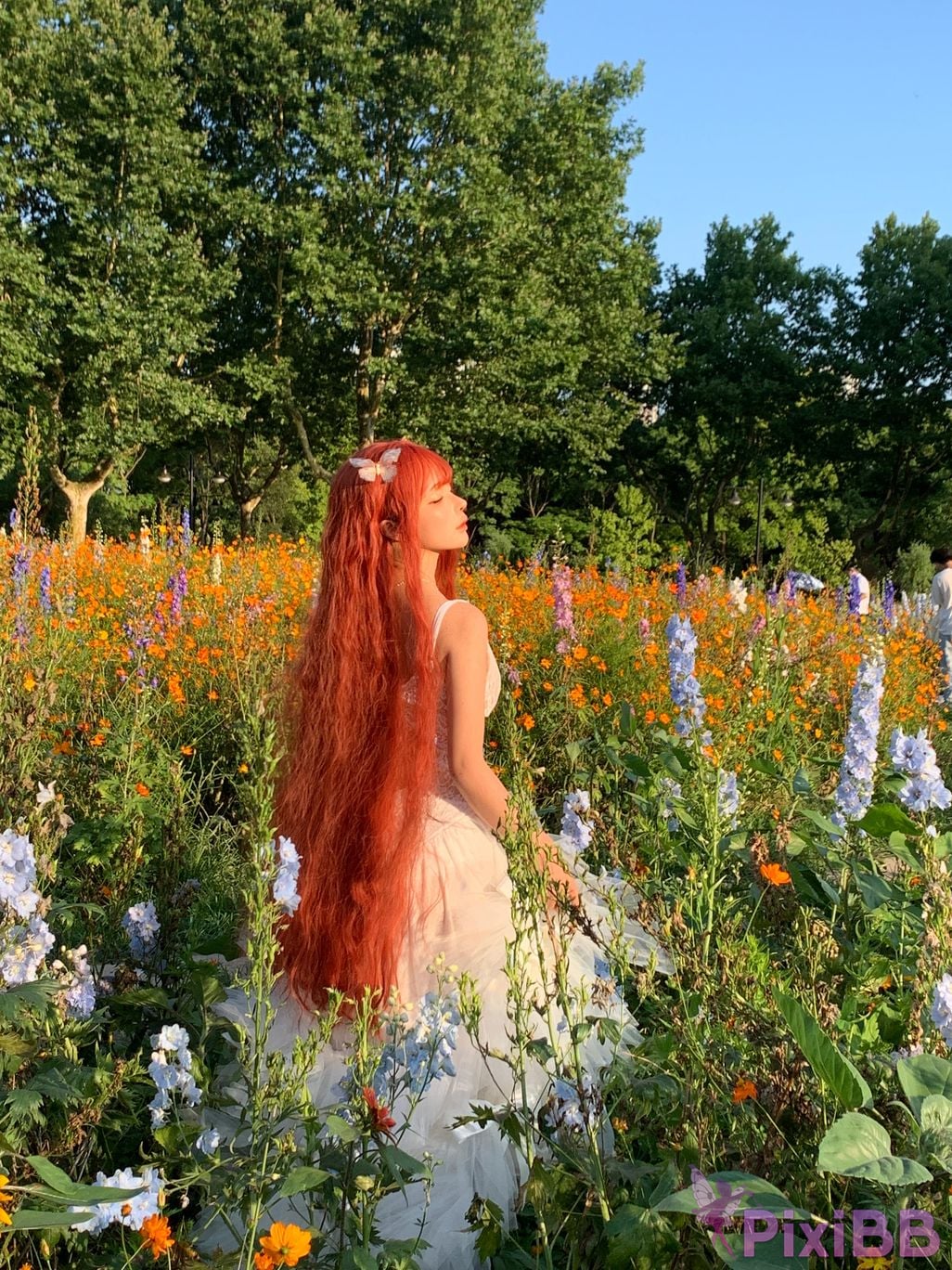 Coser Stupid Momo chunmomo Flower wedding dress PixiBB.COM 062