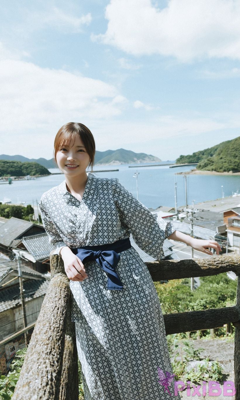 Japanese Idol Himeka Araya Shintani Im back Fukue Island prologue PixiBB.COM 005