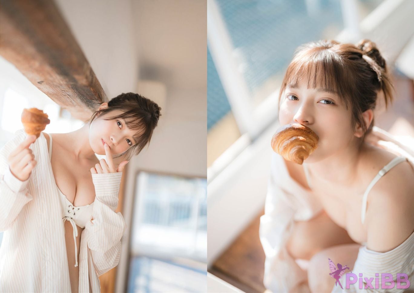 Japanese Idol Nanako Kurosaki Nako BUBKA digital photo book Anon Rosario Ena Yui Tatenuma 200 Page super special edition PixiBB.COM 013