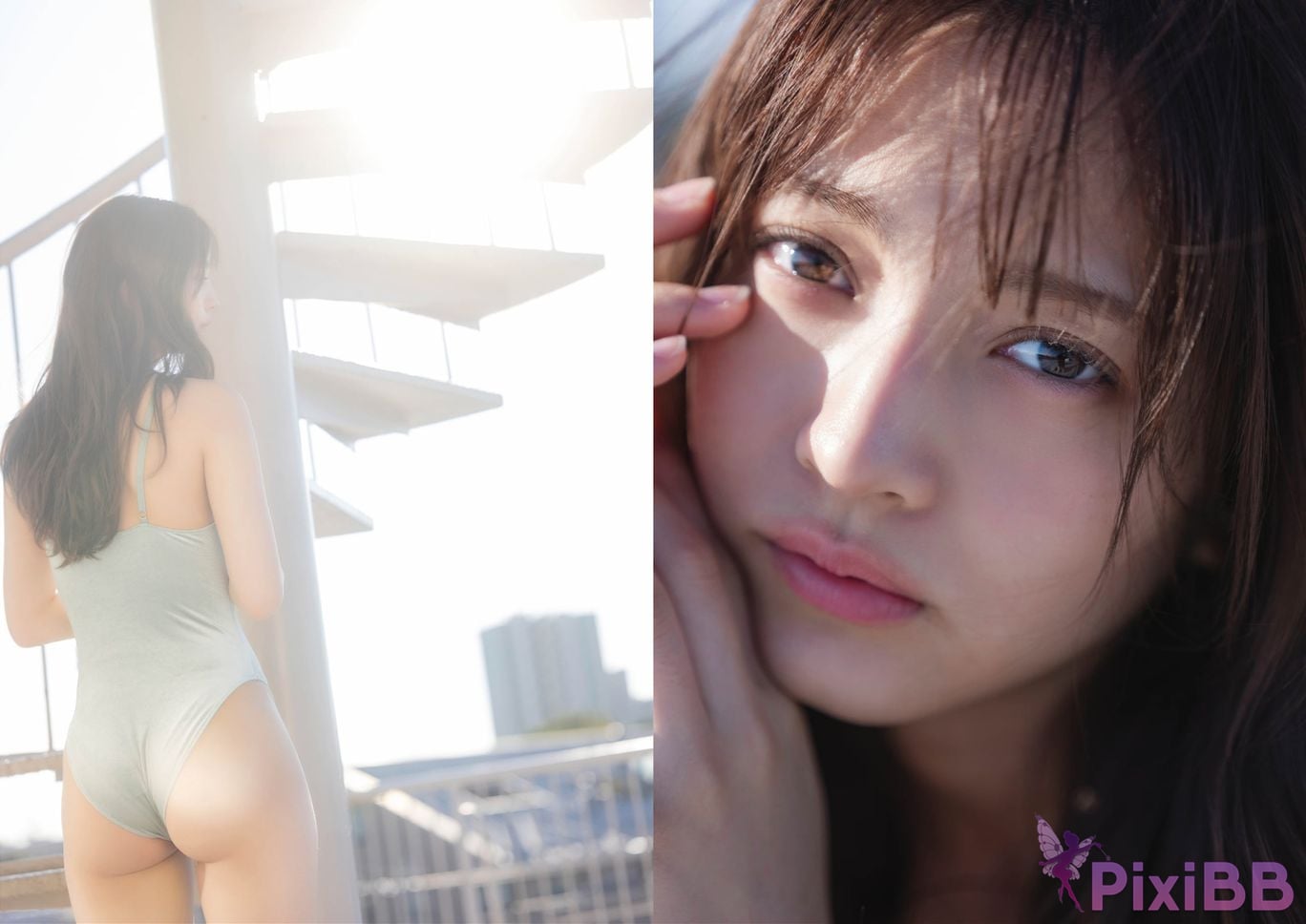 Japanese Idol Nanako Kurosaki Nako BUBKA digital photo book Anon Rosario Ena Yui Tatenuma 200 Page super special edition PixiBB.COM 021