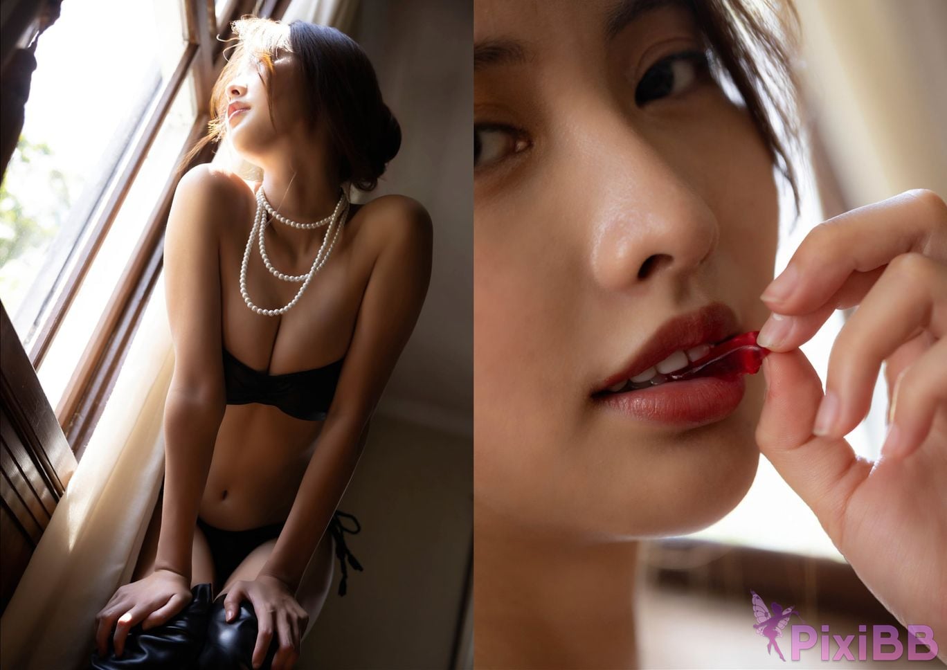 Japanese Idol Nanako Kurosaki Nako BUBKA digital photo book Anon Rosario Ena Yui Tatenuma 200 Page super special edition PixiBB.COM 038