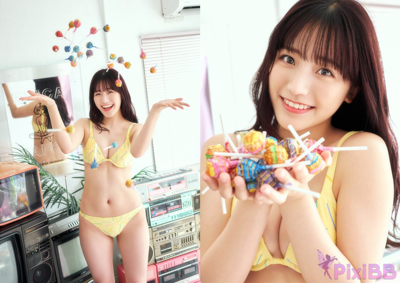 Japanese Idol Nanako Kurosaki Nako BUBKA digital photo book Anon Rosario Ena Yui Tatenuma 200 Page super special edition PixiBB.COM 081