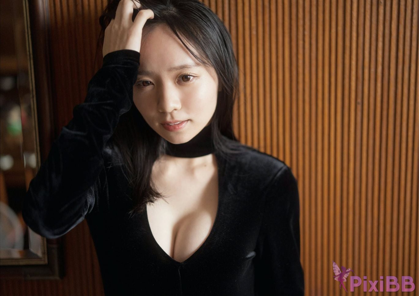 Japanese Idol Y uh ko Tsubakino Yuuko BUBKA digital photo book The room the sailor suit and me PixiBB.COM 018