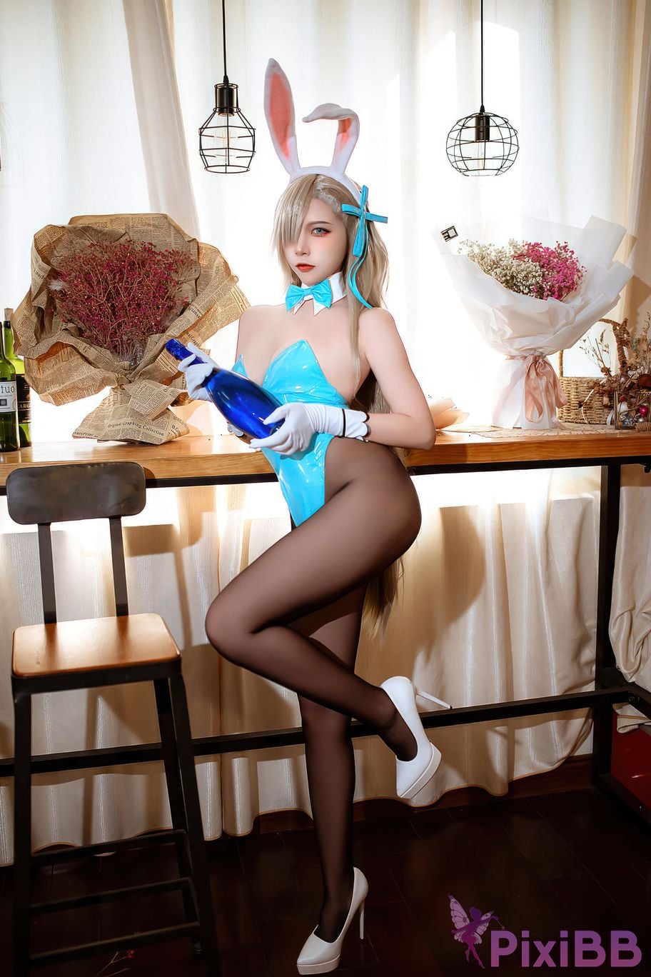 Cosplayer Second Assistant Nisa Azure Files Asuna Ichinomo bunny girl PixiBB.COM 017