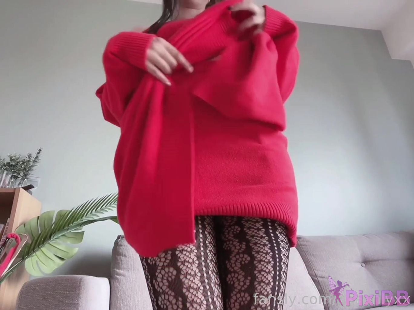 Ggsonlyxx Yor Forger Red Sweater PixiBB.COM 001