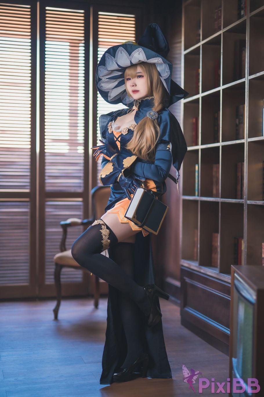 Hatori Sama Lisa Halloween (Genshin Impact) PixiBB.COM 1