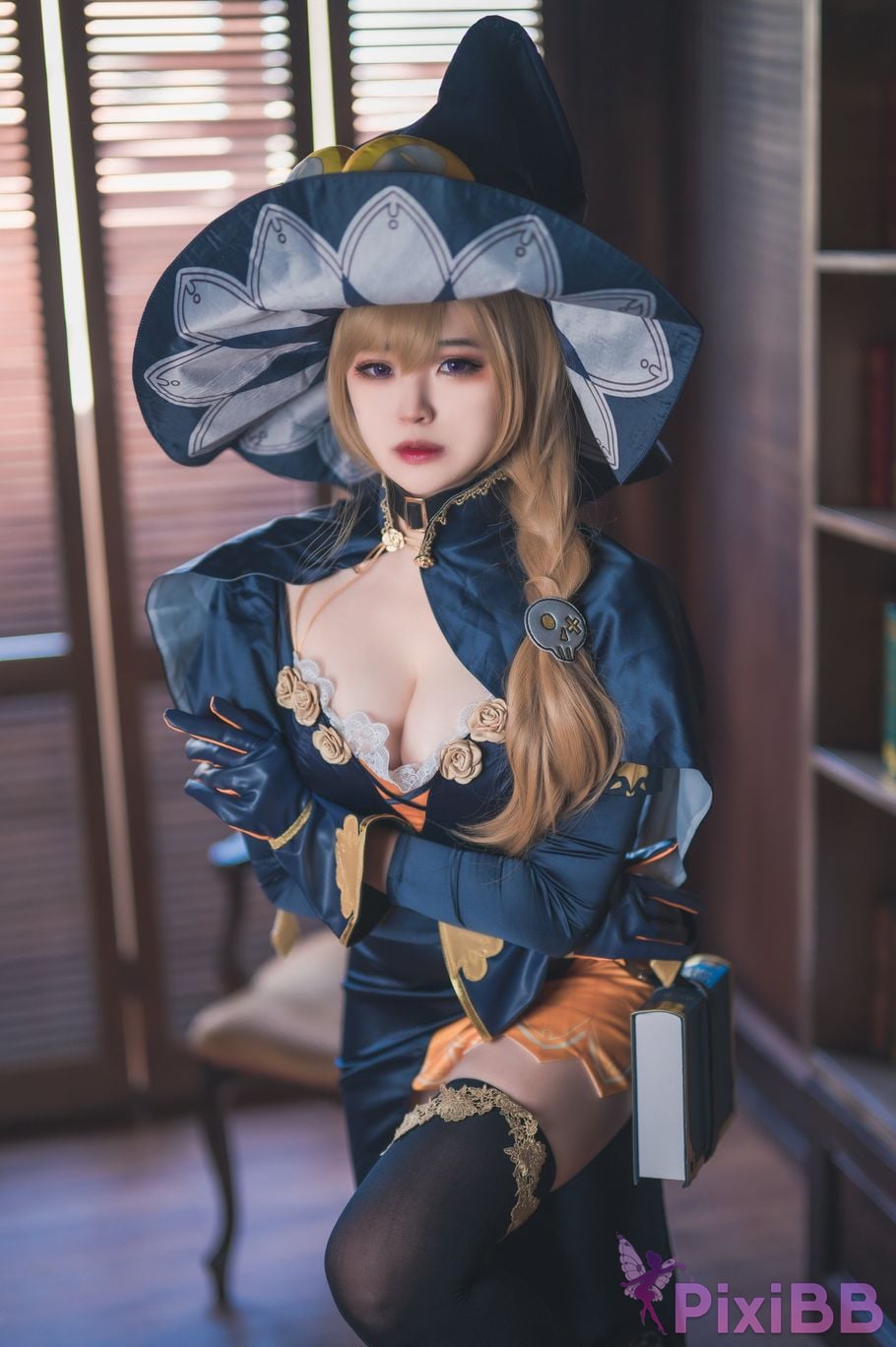 Hatori Sama Lisa Halloween (Genshin Impact) PixiBB.COM 2