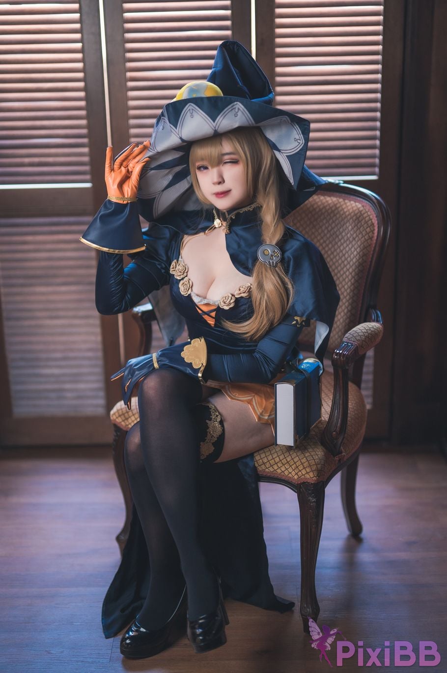 Hatori Sama Lisa Halloween (Genshin Impact) PixiBB.COM 3