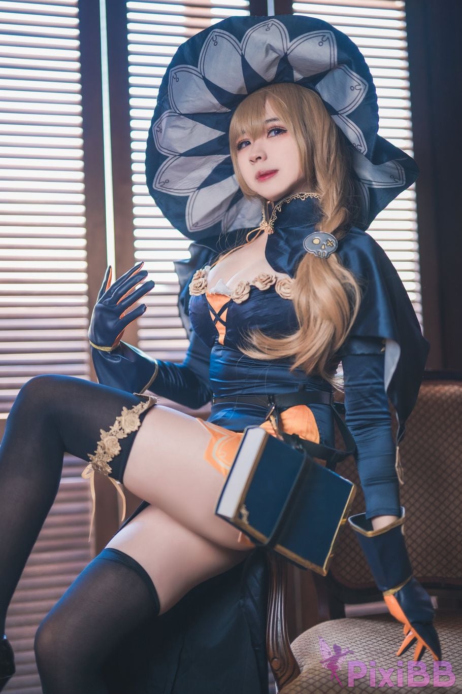 Hatori Sama Lisa Halloween (Genshin Impact) PixiBB.COM 6