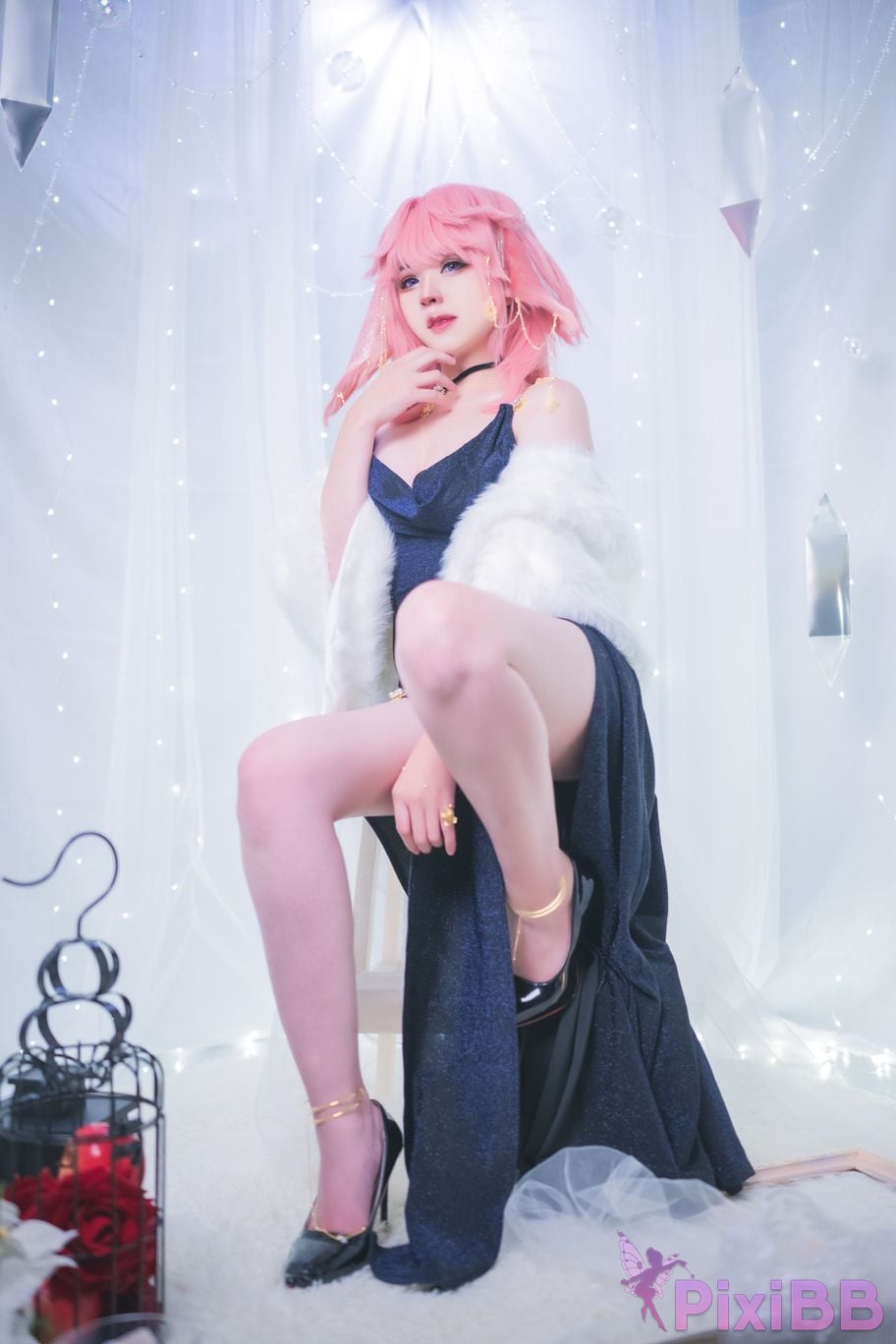 Hatori Sama Yae Miko Cocktail Dress PixiBB.COM 4