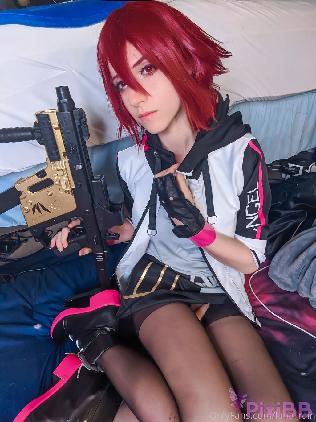 Lana Rain Exusiai (Arknights) PixiBB.COM 4